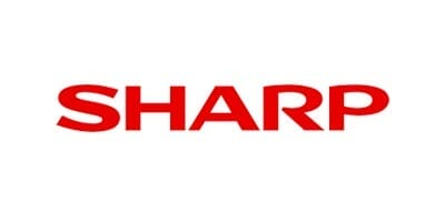 Sharp Electronics and Print red logo