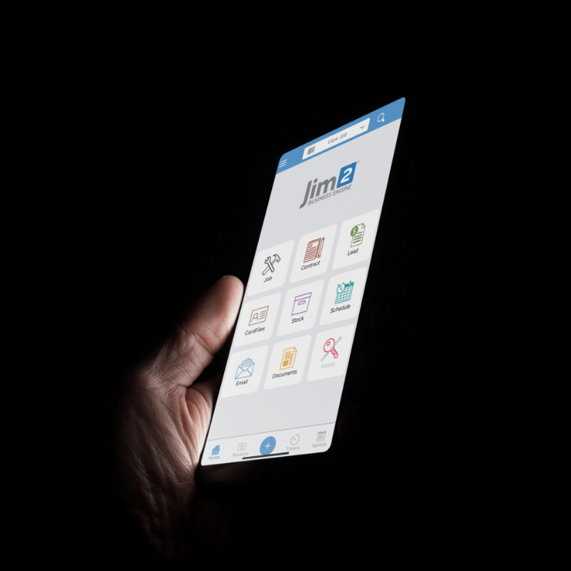 Jim2 Mobile App Enterprise Resource Planning ERP