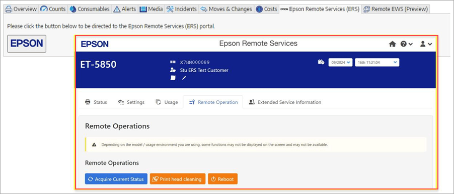 HappenEKM Epson monitoring software